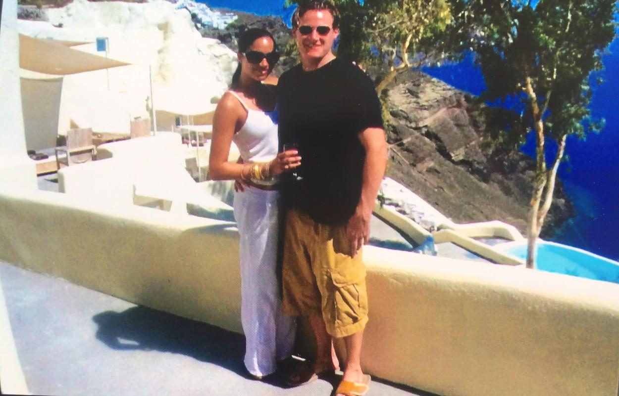 Trevor Engelson împreună cu fosta lui soție, Meghan Markle