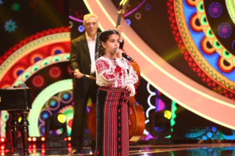 Next Star, 3 iulie 2021. Daria Mușat, cântec popular interpretat cu multă pasiune. Loredana s-a ridicat și a cântat cu ea
