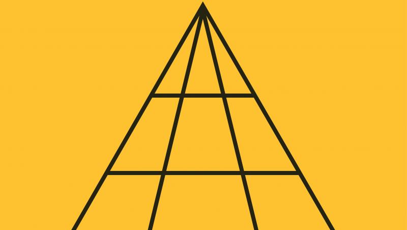 imagine cu un triunghi sectionat