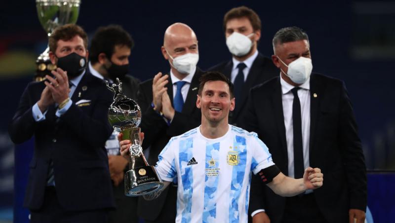 Leo Messi, bucurie mare