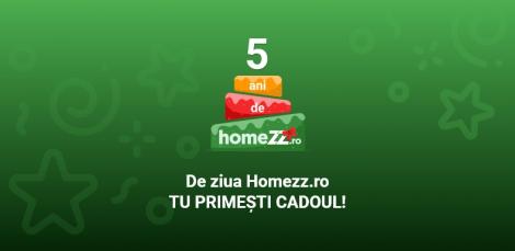 (P) De ziua HomeZZ.ro, tu primești cadoul!