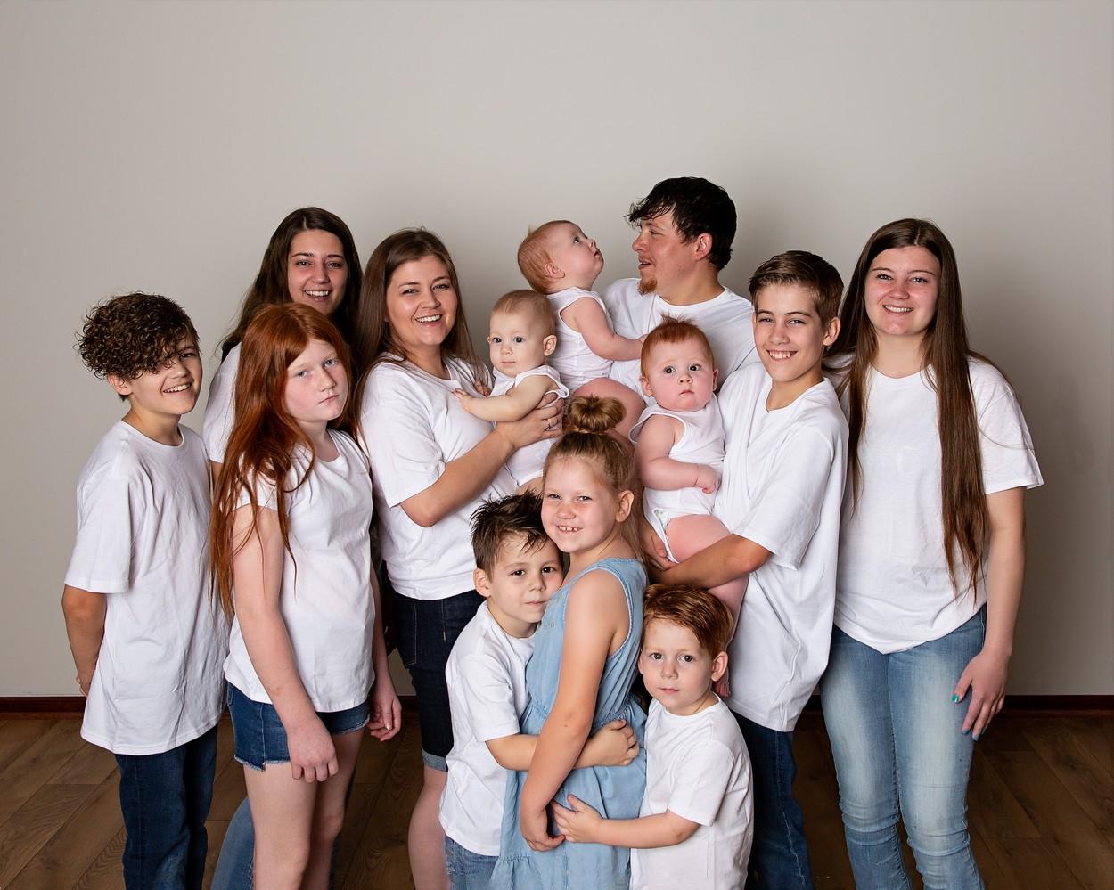 Britni Church, tânăra care are 12 copii, la doar 32 de ani