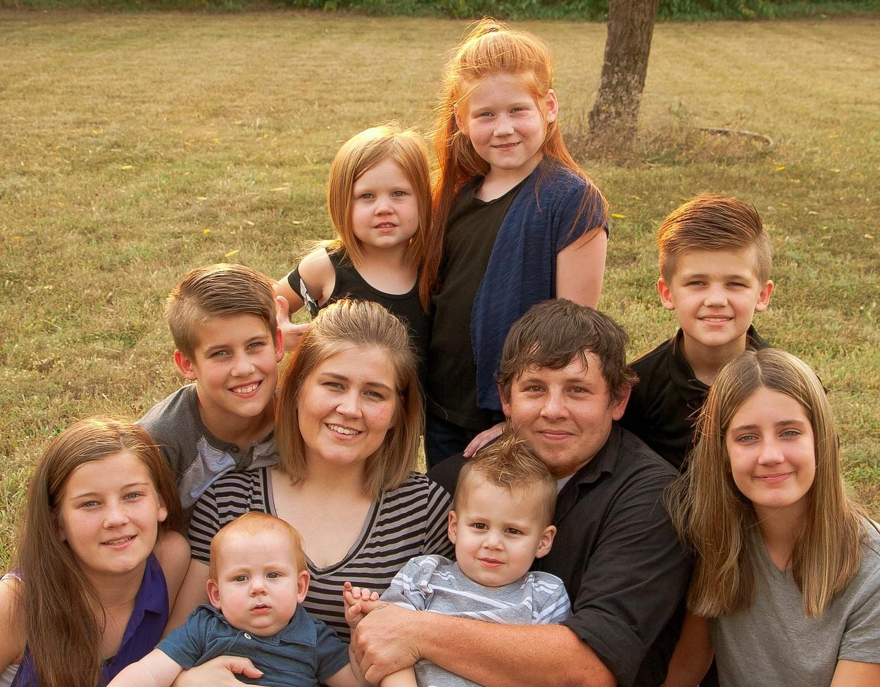 Britni Church, tânăra care are 12 copii, la doar 32 de ani