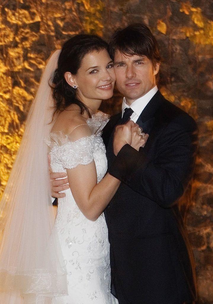 Tom Cruise și Katie Holmes la nuntă