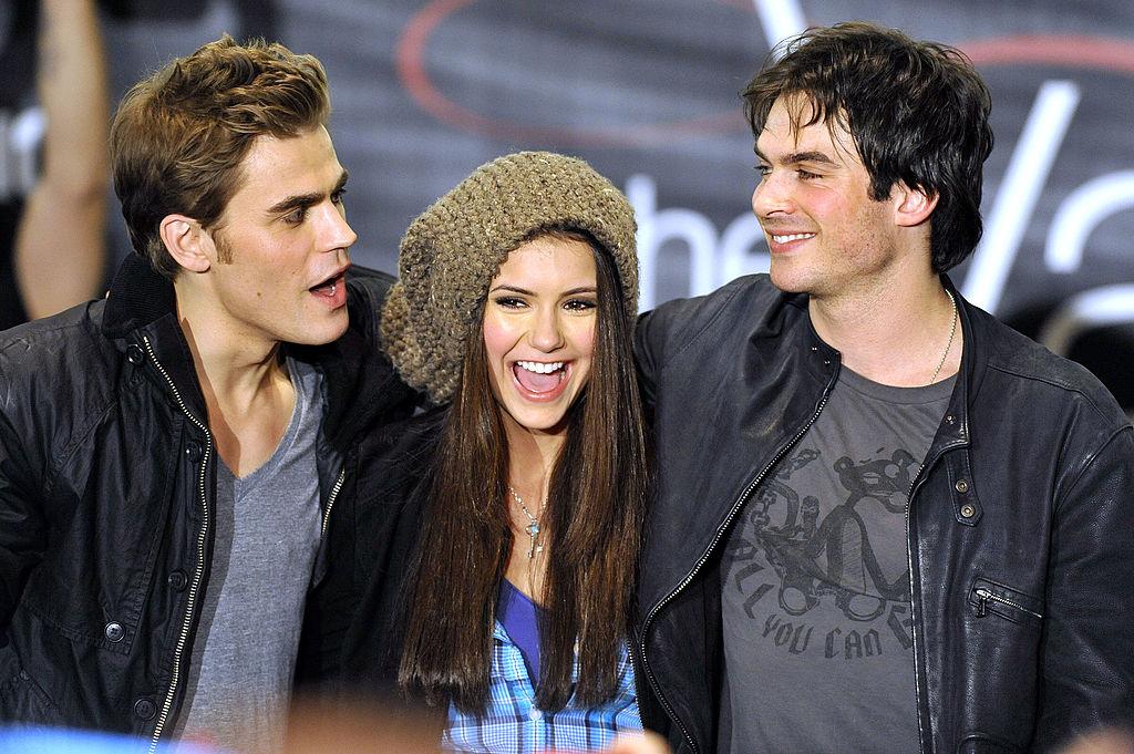 Nina Dobrev, Paul Wesley și Ian Somerhalder