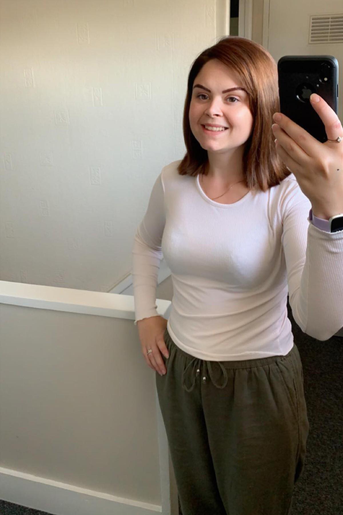 Susan Heaword selfie in oglinda