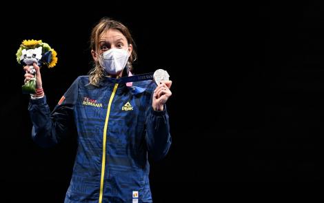 Jocurile Olimpice 2020. Ana Maria Popescu a câștigat argintul la spadă. Prima medalie pentru România la JO de la Tokyo