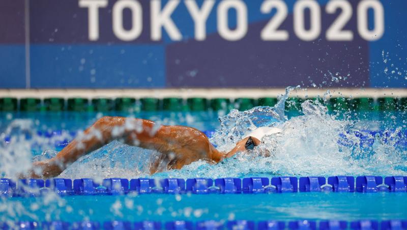 David Popovici a participat marți la Jocurile Olimpice 2020 de la Tokyo