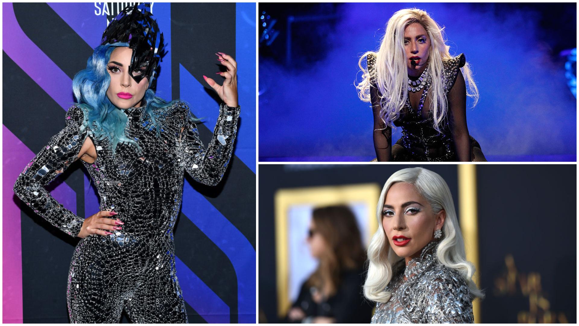 Lady Gaga în trei ipostaze diferite
