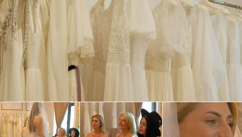 Fetele de la Mireasa sezon 3 și-au ales rochiile de mireasă. La atelierul Mariei Marinescu, tinerele au trecut prin emoții unice