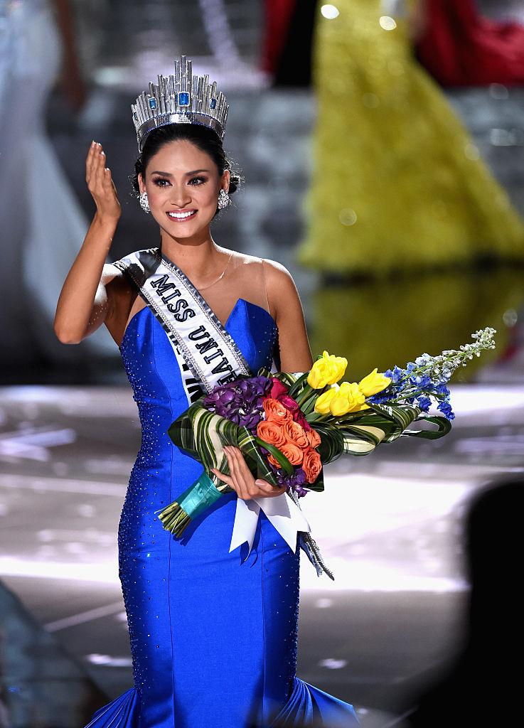 Pia Wurtzbach provine din Filipine și a fost încoronată Miss Universe în 2015