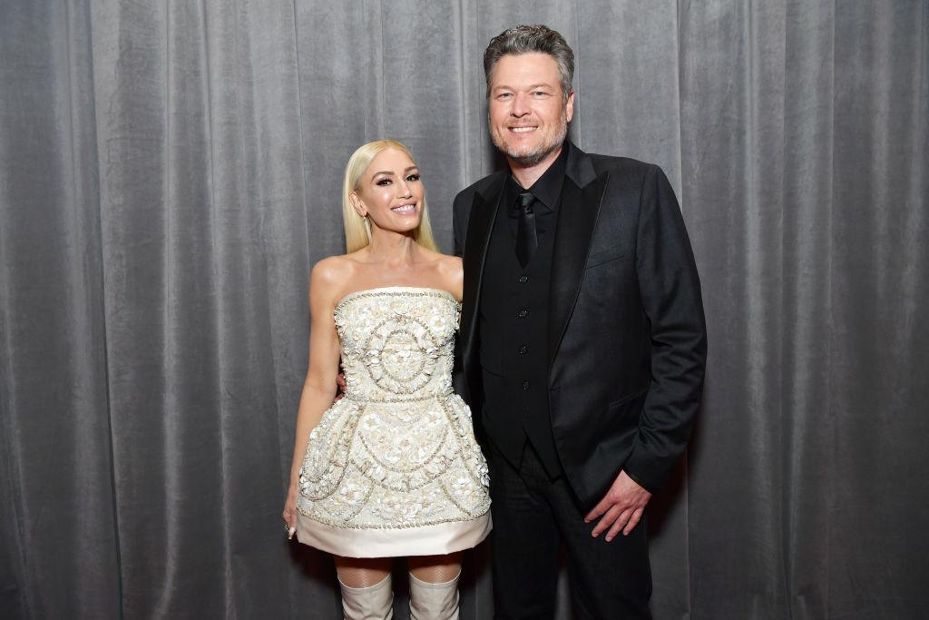 Gwen Stefani și Blake Shelton la un eveniment public