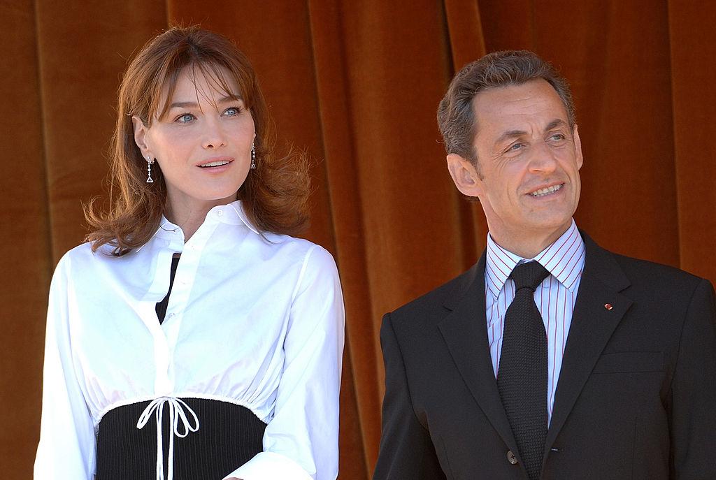Carla Bruni și Nicolas Sarkozy, în 2011