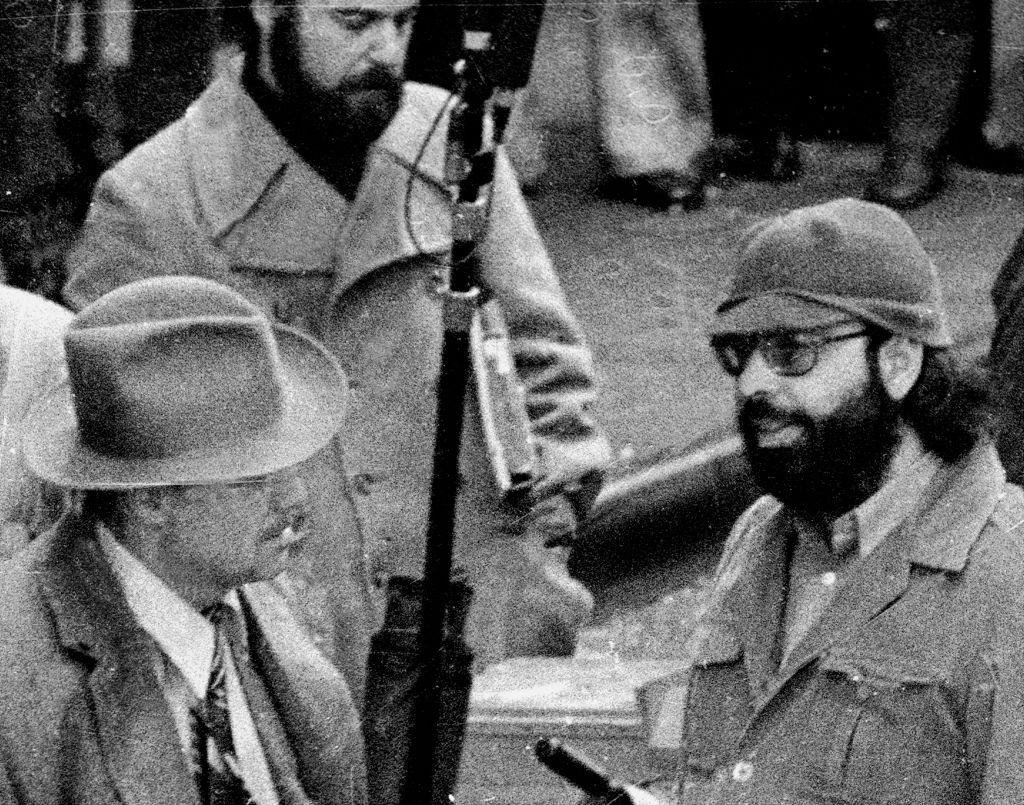 Marlon Brandon și Francis Ford Coppola