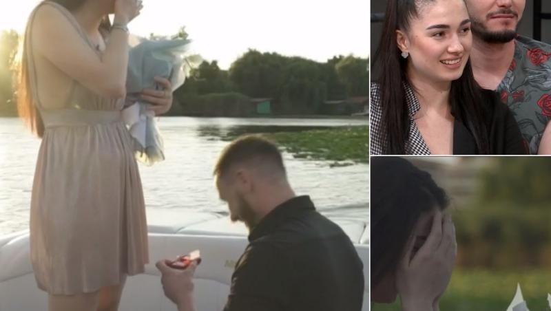 Mireasa 2021, sezon 3. Ionuț și Romina s-au logodit. Cum a arătat cererea în căsătorie