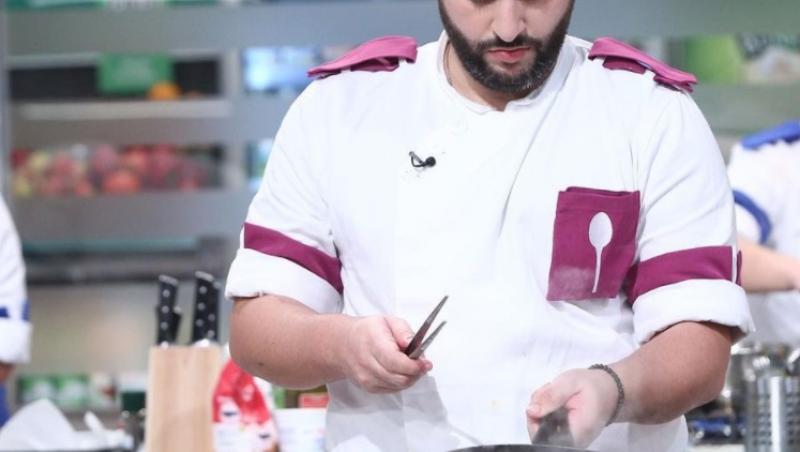Vicenzo Aiello a făcut parte din echipa mov în sezonul 9 de Chefi la cuțite
