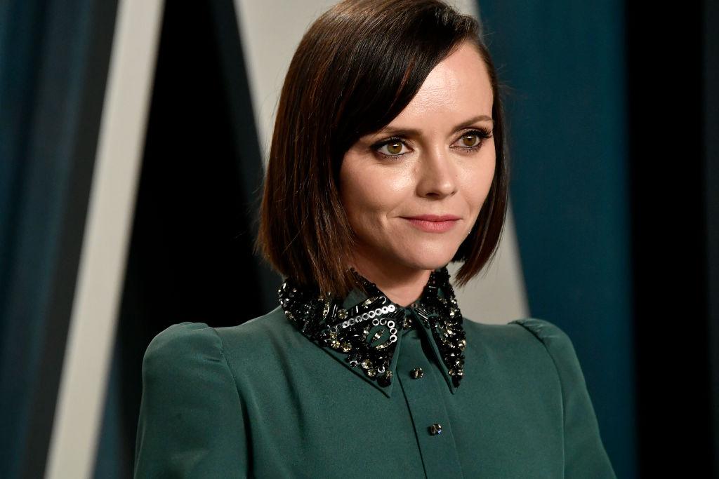 Christina Ricci, într-o ținută verde