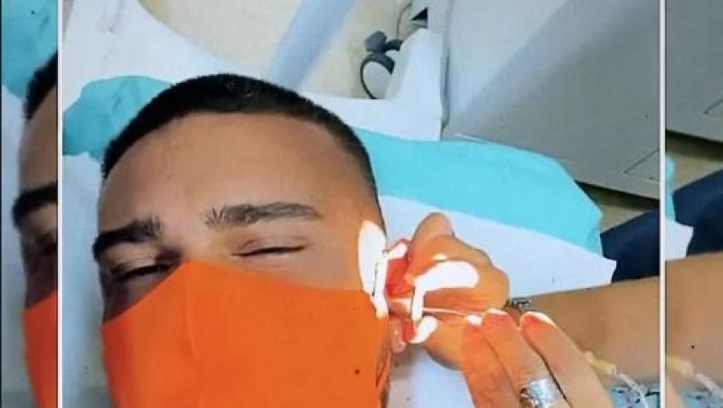 Dorian Popa a ajuns de urgență la spital