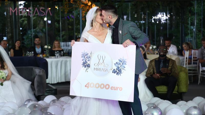 Liviu și Maria, cu marele premiu în valoare de 40.000 de euro