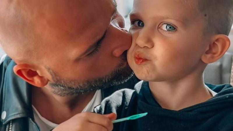 Andrei Ștefănescu, video-ul adorabil cu băiețelul său care a emoționat fanii. Cât de mare a crescut și ce pozne face Ayan