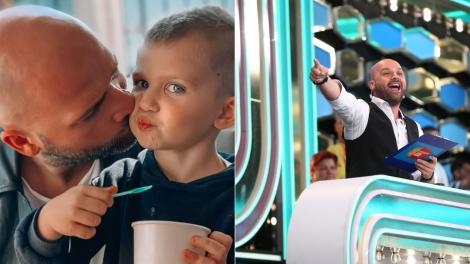 Andrei Ștefănescu, video-ul adorabil cu băiețelul său care a emoționat fanii. Cât de mare a crescut și ce pozne face Ayan