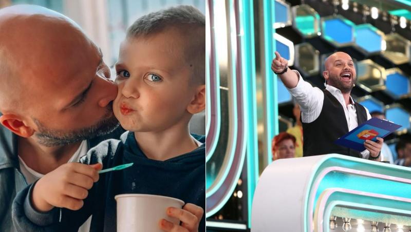 Andrei Ștefănescu, prezentatorul show-ului “Prețul cel bun”, emisiunea care urmează să înceapă la Antena 1, se mândrește pe Instagram cu băiețelul său Ayan.