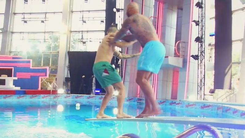 Splash! Vedete la apă 2021. Giani Kiriță, campionul care a surprins cu o săritură de la 3 metri. “S-a văzut lipsa de antrenament