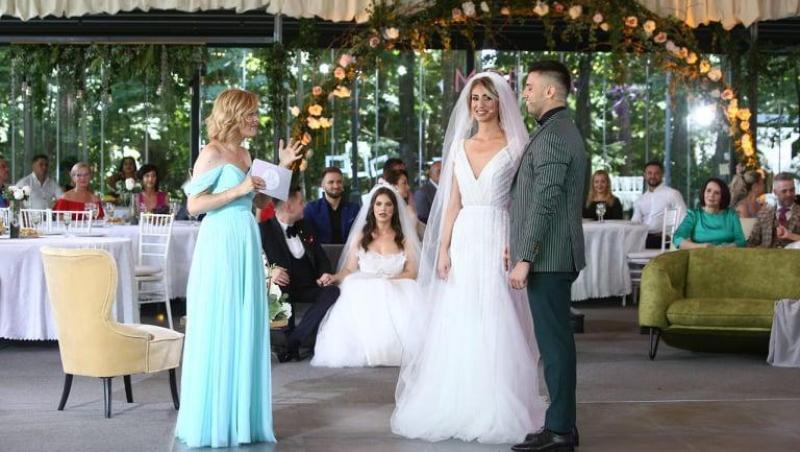 Liviu și Maria au devenit o familie după ce au zis ”Da” în fața ofițerului de stare civilă care a oficializat căsătoria.