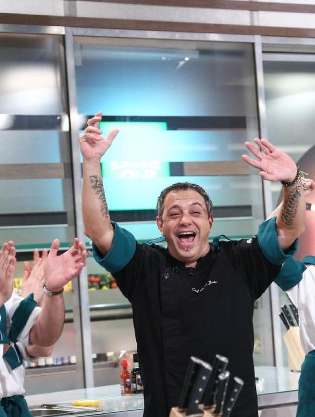 Sorin Bontea, în platoul Chefi la cuțite