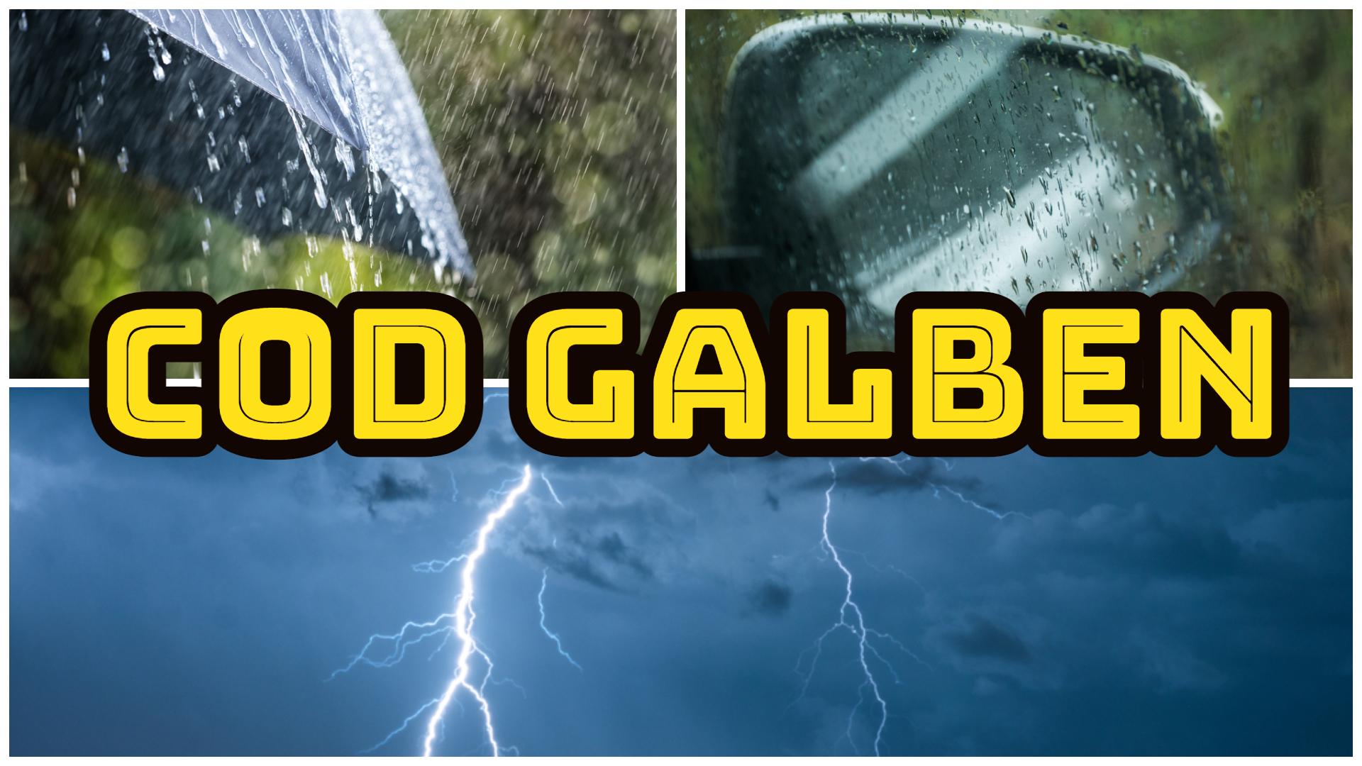Alertă meteo! Cod galben de ploi torențiale și descărcări electrice. Ce zone sunt vizate de avertizarea meteorologilor