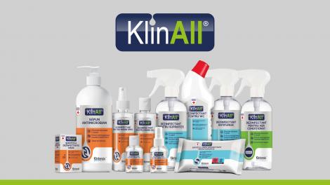 (P) Klintensiv lansează KlinAll, un brand nou de dezinfectanți pentru consumatorul casnic