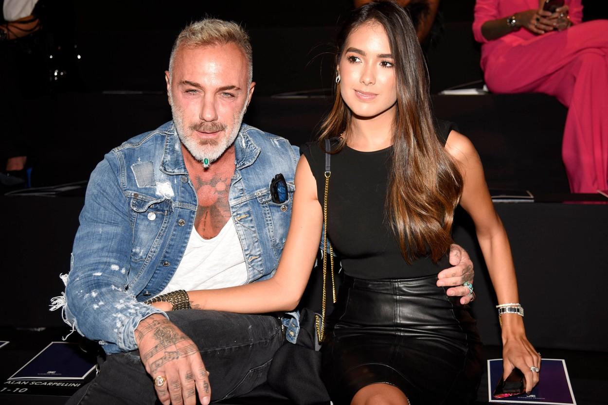 Gianluca Vacchi și Sharon Fonseca la un eveniment