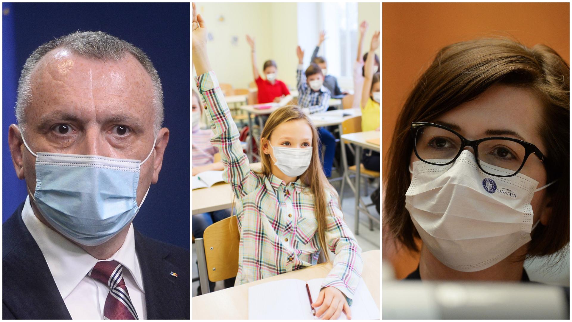Ce se va întâmpla dacă într-o sală de clasă va apărea un caz de Covid-19. Regulamentul începutului de an școlar