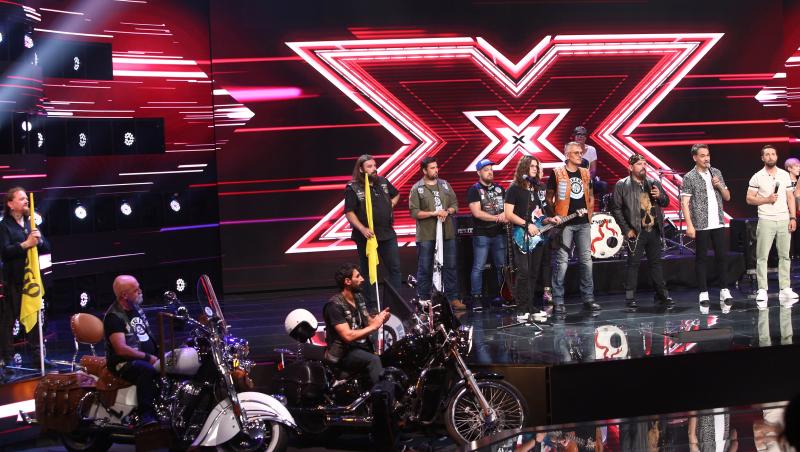 X Factor 2021, 10 septembrie. Cargo și Bikers for Humanity au zguduit scena X Factor. 