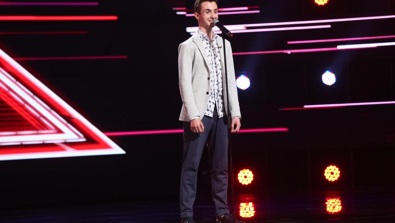 X Factor 2021, 10 septembrie. Claudiu Chichirău, vocea neașteptată care a cântat melodia You Are The Reason. 