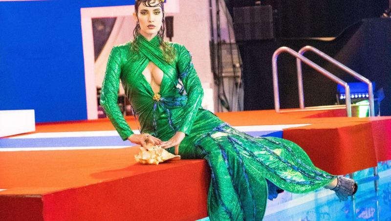 Iulia Albu a fost o adevărată apariție în finala „Splash! Vedete la apă”