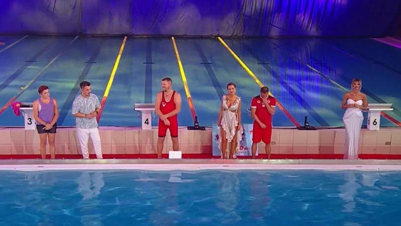 Sonny Medini, Sandy Medini și Cristi Pulhac au așteptat cu sufletul la gură să afle cine a câștigat finala „Splash! Vedete le apă” de la Antena 1