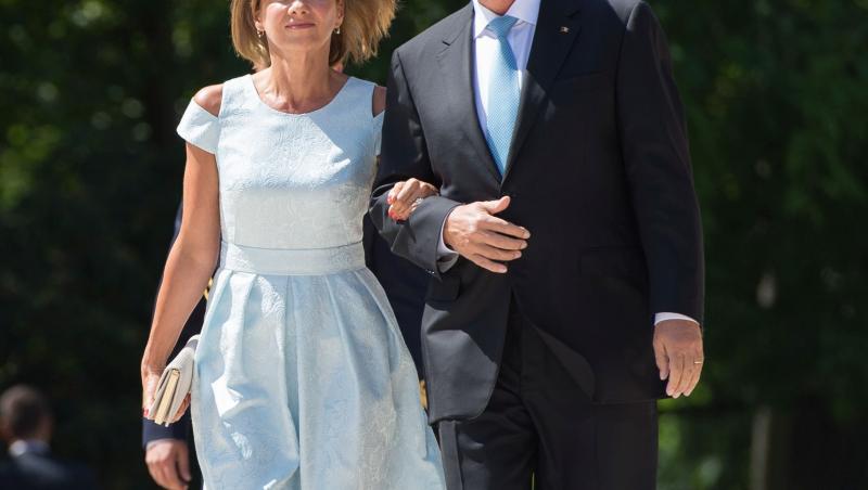 Carmen Iohannis, soția președintelui Klaus Iohannis, a atras privirile tuturor când a apărut așa în public