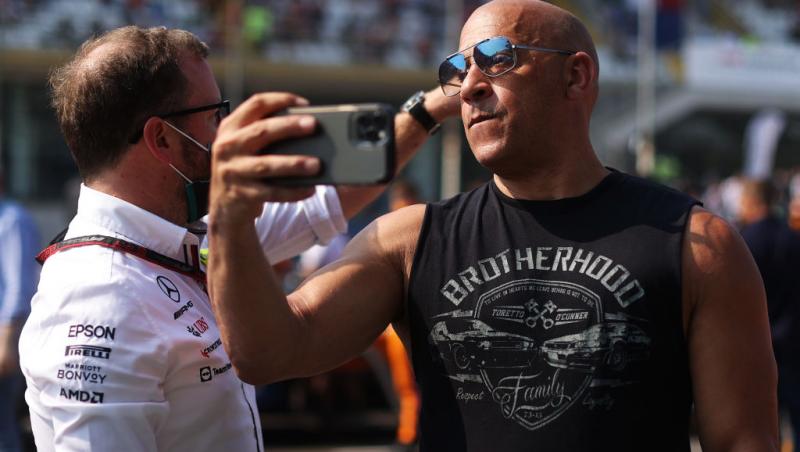 Vin Diesel, fotografiat în Italia, pe 12 septembrie 2021