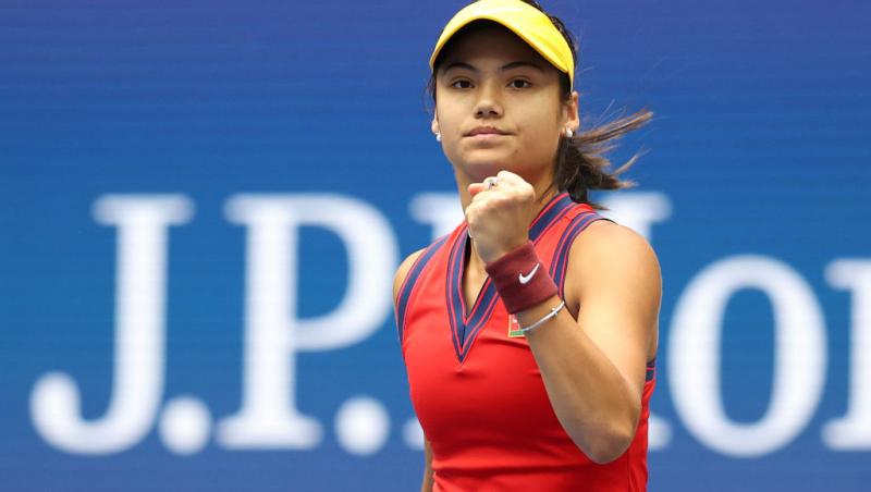 Emma Răducanu este noua senzație a tenisului mondial