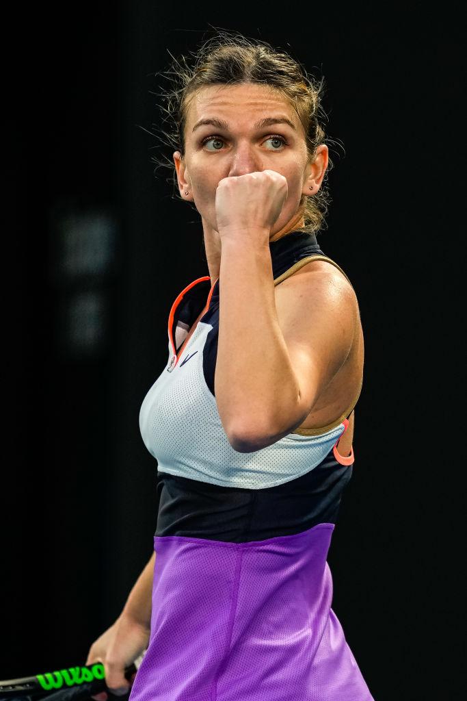 Simona Halep la Australian Open 2021