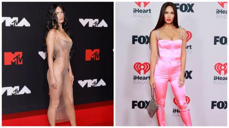 Megan Fox a făcut furori cu ținuta sa la Met Gala 2021. Cum arată într-o rochie cu decolteu abisal și crăpătură pe picior