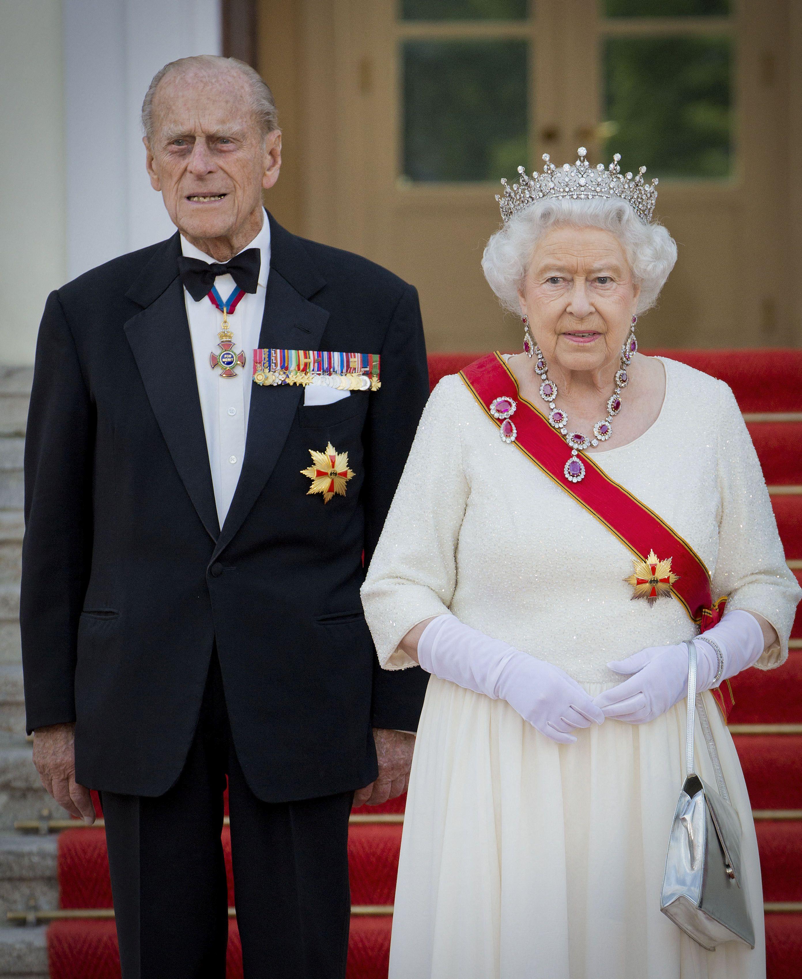 Prințul Philip și Regina Angliei, la un eveniment special