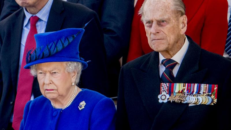Prințul Philip și Regina, surprinși de fotografi la un eveniment de anvergură