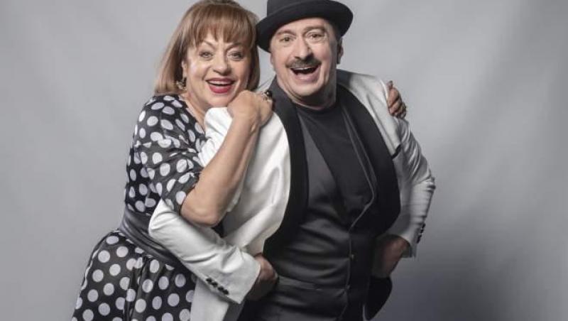 Romică Țociu și Andriana Trandafir, imagine realizată de fotografii Antena 1 cu scopul de a promova sezonul