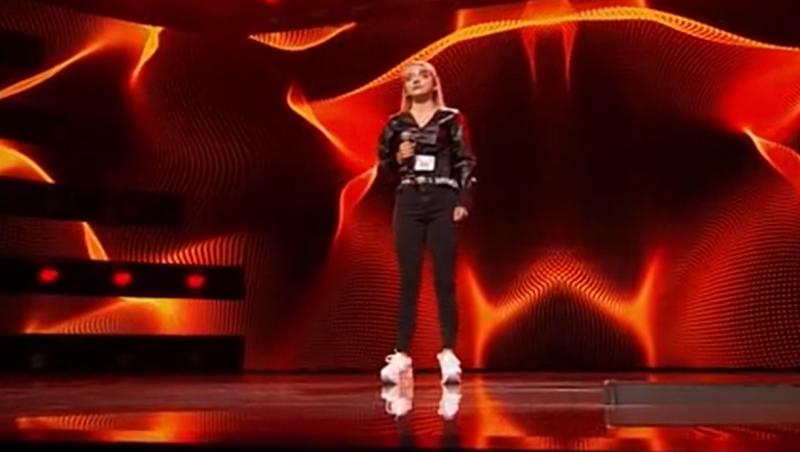 Daria Peltea a făcut show la superlativ la X Factor