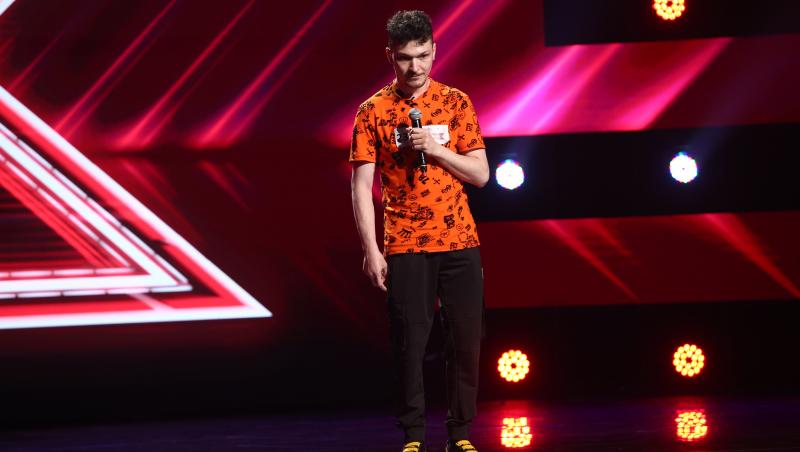 Andrei Calancea a emoționat jurații și publicul în ediția 4 din sezonul 10 al emisiunii „X Factor” de la Antena 1