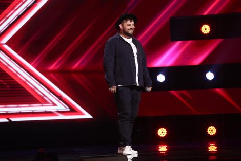X Factor 2021, 24 septembrie. Bogdan Panaite Casper a făcut un moment de rap improvizat folosind cuvinte date de juriu
