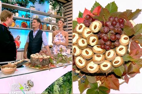 Rețeta zilei la Super Neatza, 24 septembrie 2021, preparată de Vlăduț: Fursecuri cu nuci și alune glazurate cu ciocolată albă