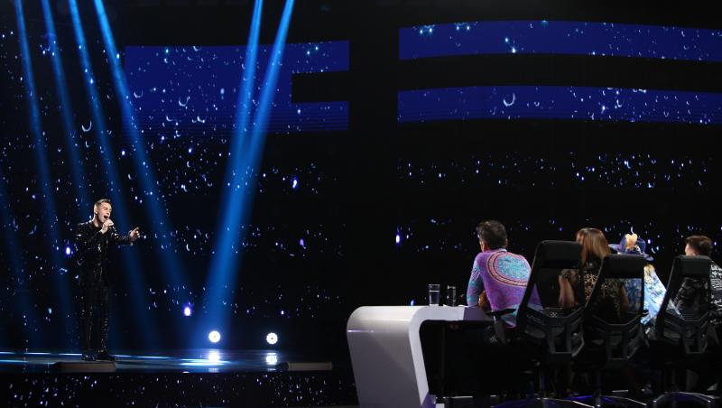 Narcis Ianău a interpretat Caruso la X Factor